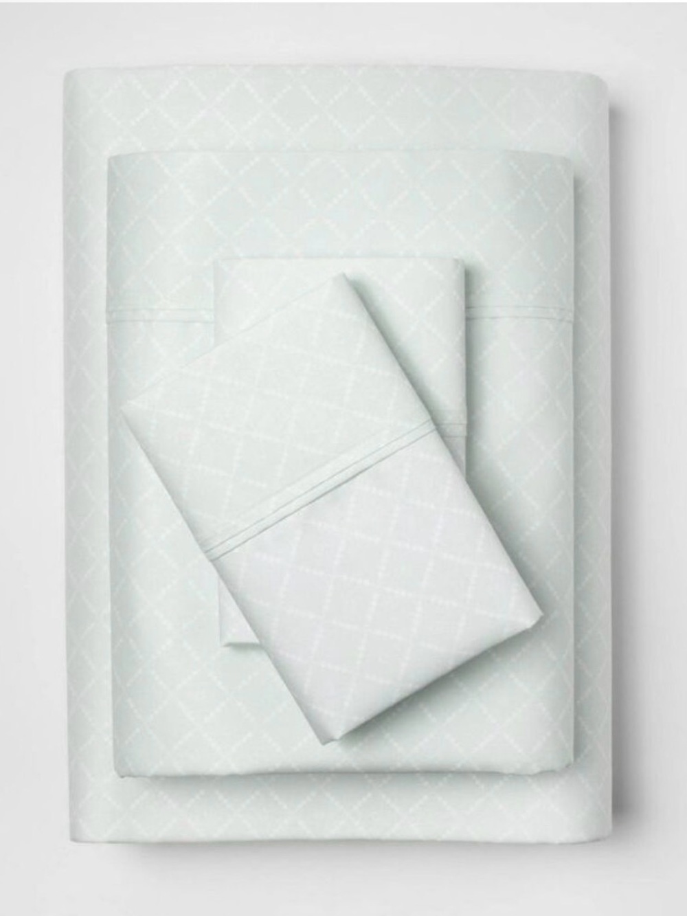Threshold - Performance Solid Sheet Set (California King) Morn Morning Frost